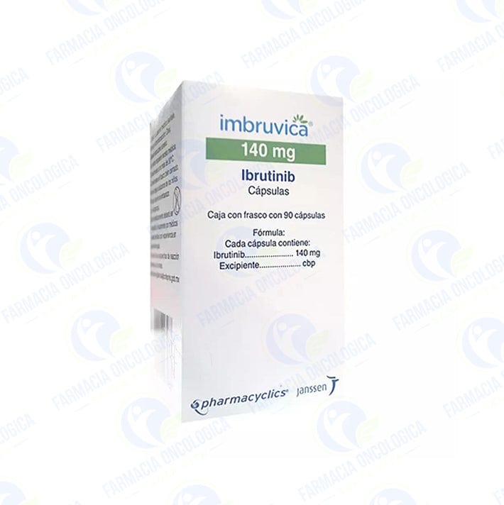 Foto del medicamento Imbruvica 140 mg con 90 capsulas o Ibrutinib 140 mg con 90 capsulas en venta