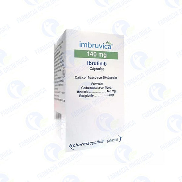Foto del medicamento Imbruvica 140 mg con 90 capsulas o Ibrutinib 140 mg con 90 capsulas en venta