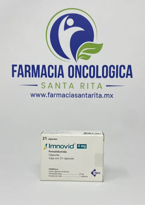 Foto del medicamento Imnovid 4mg con 21 capsulas o Pomalidomida 4mg con 21 capsulas en venta