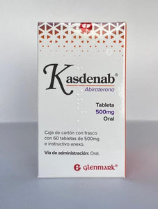 Kasdenab 500 mg con 60 tabletas - Abiraterona