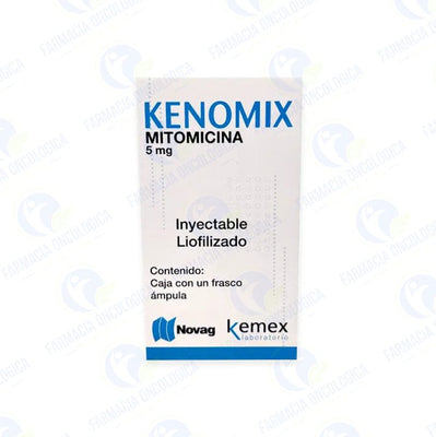 Foto del medicamento Kenomix 5 mg inyectable o Mitomicina 5 mg inyectable en venta