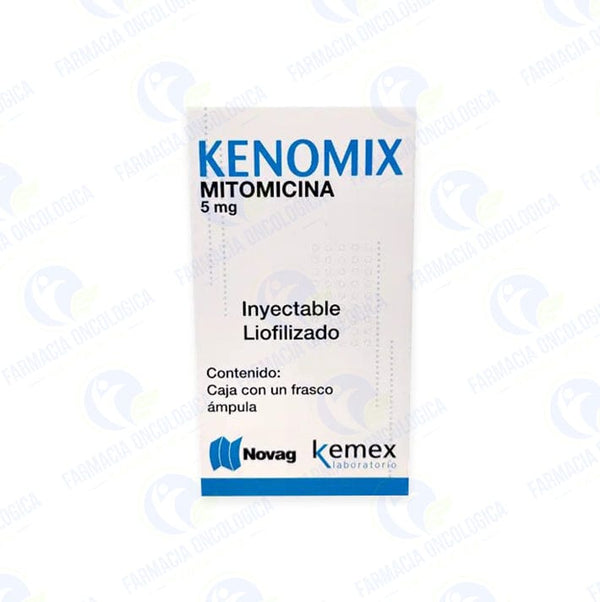 Foto del medicamento Kenomix 5 mg inyectable o Mitomicina 5 mg inyectable en venta