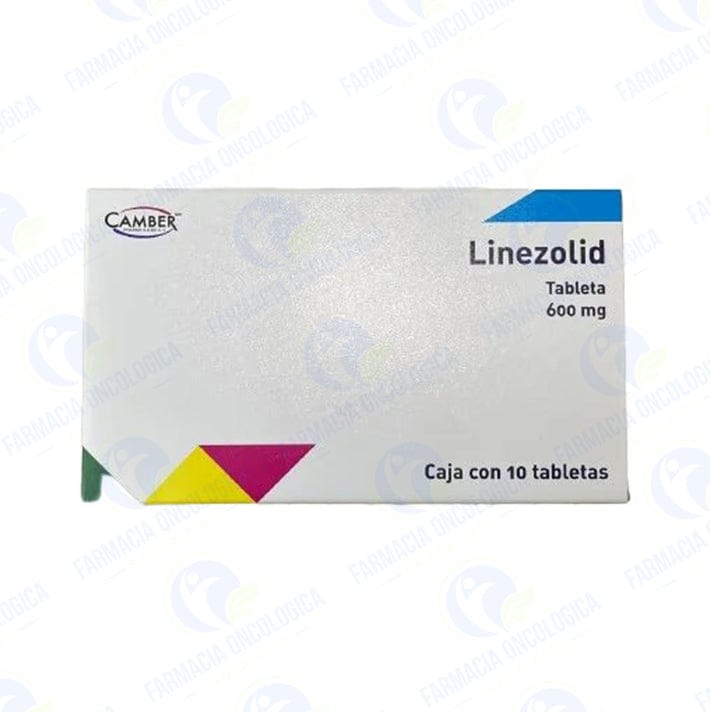 Foto del medicamento Linezolid 600mg con 20 tabletas en venta