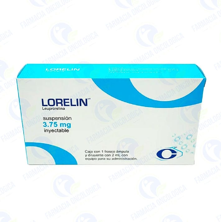Foto del medicamento Lorelin 3.75 mg suspension inyectable o Leuprorelina 3.75 mg en venta