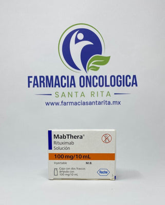 Foto del medicamento Mabthera 100 mg solucion inyectable o Rituximab 100 mg inyectable en venta