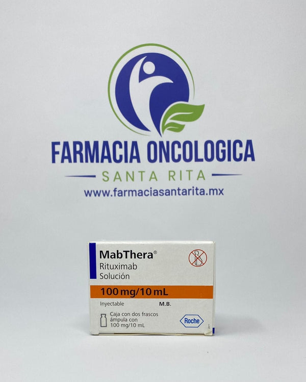 Foto del medicamento Mabthera 100 mg solucion inyectable o Rituximab 100 mg inyectable en venta