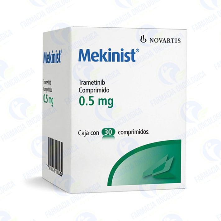 Foto del medicamento Mekinist 0.5 mg con 30 comprimidos o Trametinib 0.5 mg con 30 comp en venta