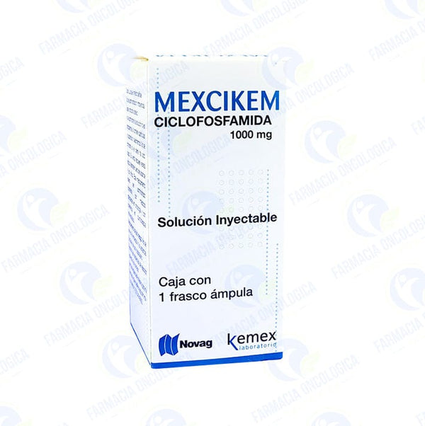 Foto del medicamento Mexcikem 1,000 mg inyectable o Ciclofosfamida 1,000 mg inyectable en venta