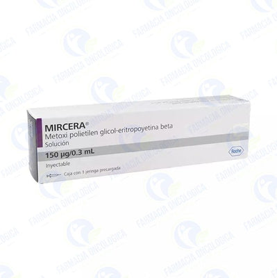 Foto del medicamento Mircera 150 mcg solucion inyectable en venta