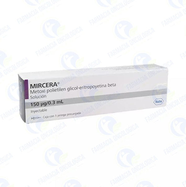 Foto del medicamento Mircera 150 mcg solucion inyectable en venta