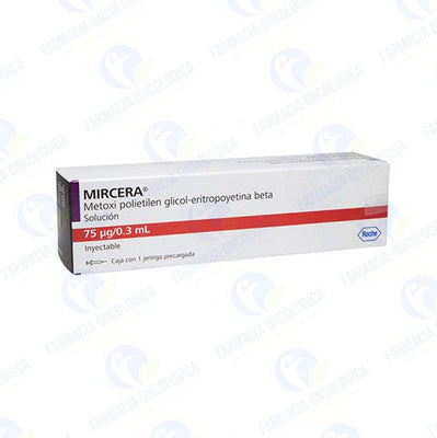 Foto del medicamento Mircera 75 mcg solucion inyectable en venta