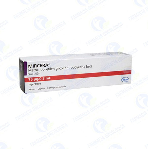 Foto del medicamento Mircera 75 mcg solucion inyectable en venta