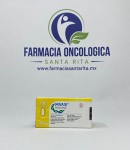 Foto del medicamento Mvasi 100 mg / 4 mL inyectable o Bevacizumab 100 mg / 4 mL inyectable en venta