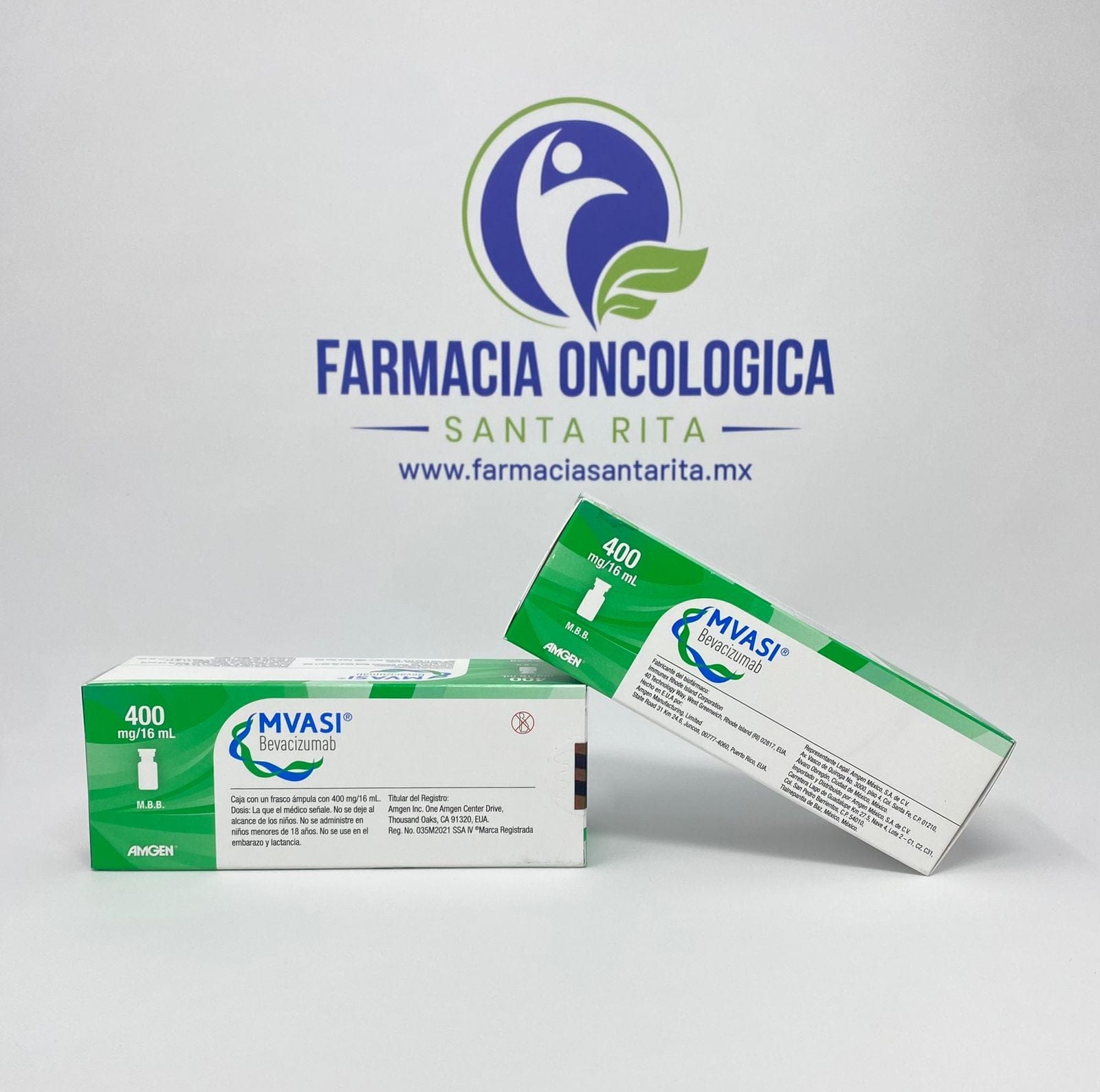 Foto del medicamento Mvasi 400 mg / 16 mL inyectable o Bevacizumab 400 mg / 16 mL iny en venta