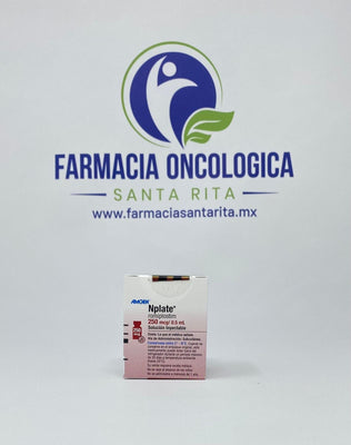 Foto del medicamento Nplate 250 mcg solucion inyectable o Romiplostim en venta