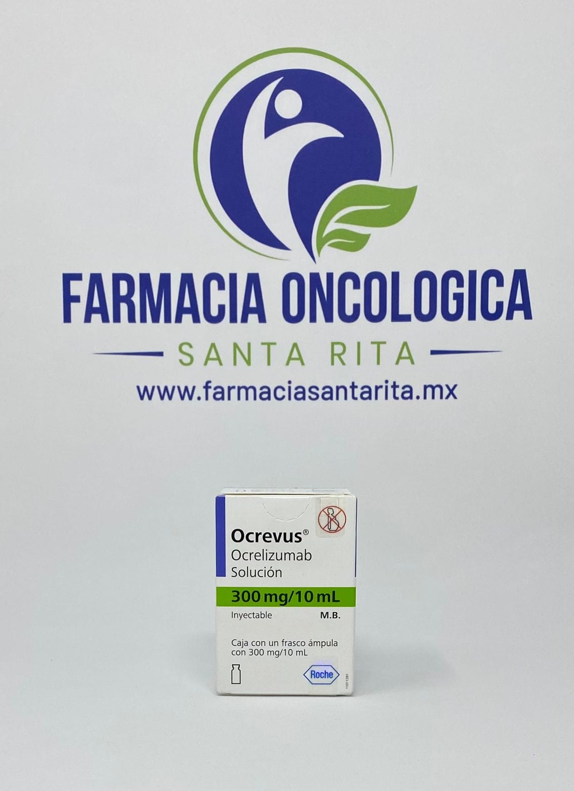 Foto del medicamento Ocrevus 300 mg solucion inyectable o Ocrelizumab 300 mg solucion iny en venta