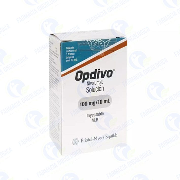Foto del medicamento Opdivo 100 mg solucion inyectable o Nivolumab 100 mg solucion iny en venta