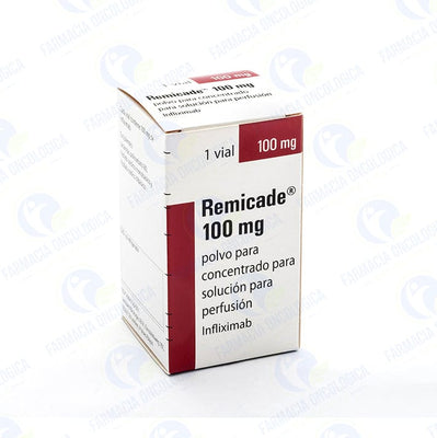 Foto del medicamento Remicade 100 mg inyectable o Infliximab 100 mg inyectable en venta