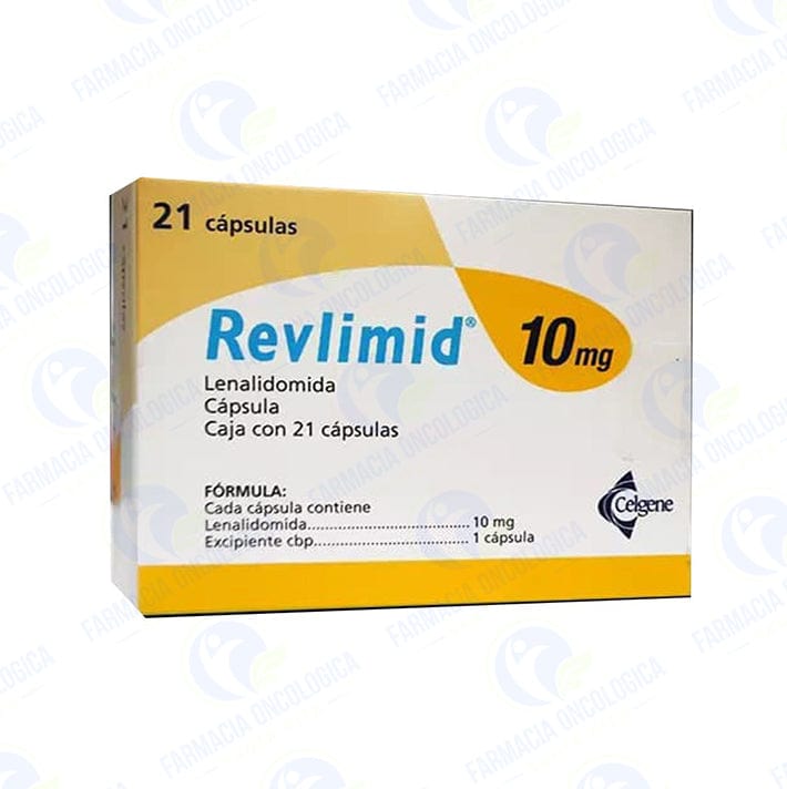 Foto del medicamento Revlimid 10 mg con 21 capsulas o Lenalidomida - Promo caducidad corta en venta