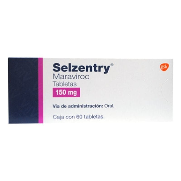 Foto del medicamento selzentry 150mg con 60 tabletas en venta