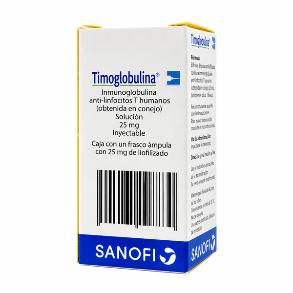 Venta de Timoglobulina 25mg en Farmacia Oncologica Santa Rita.