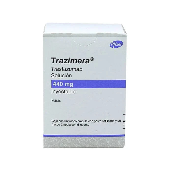 Foto del medicamento Trazimera 440 mg solucion inyectable o Trastuzumab 440 mg solucion iny en venta