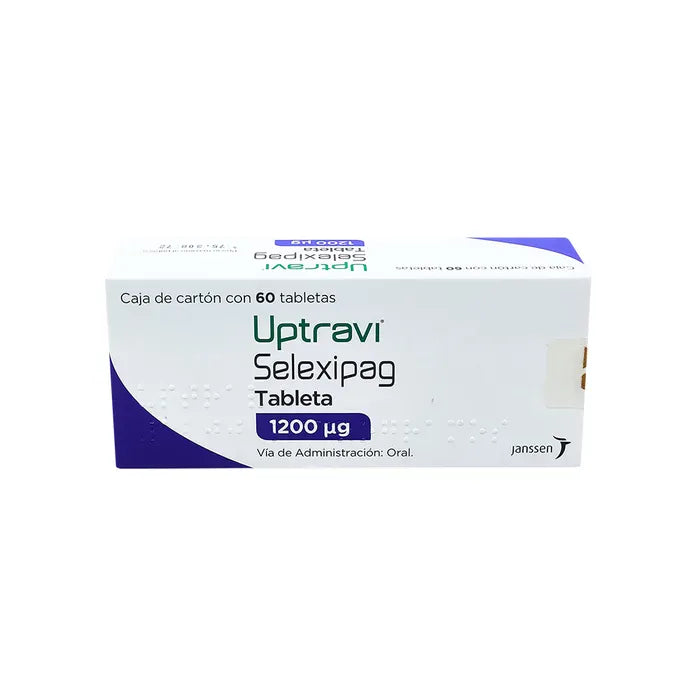 Foto mde medicamento Uptravi 1200 mcg con 60 tabletas - Selexipag en venta