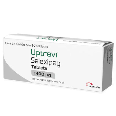 Foto de medicamento Uptravi 1400 mcg con 60 tabletas - Selexipag  en venta