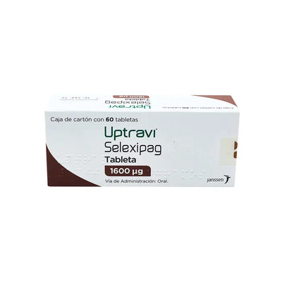 Foto de medicamento Uptravi 1600 mcg con 60 tabletas - Selexipag  en venta