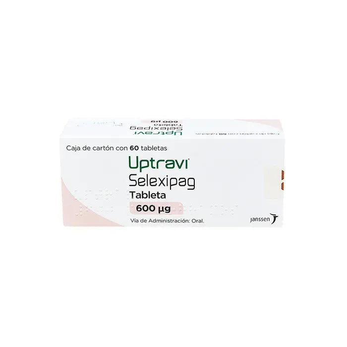 Foto del medicamento Uptravi 600 mcg con 60 tabletas - Selexipag en venta