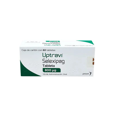 Foto de medicamento Uptravi 800 mcg con 60 tabletas en venta