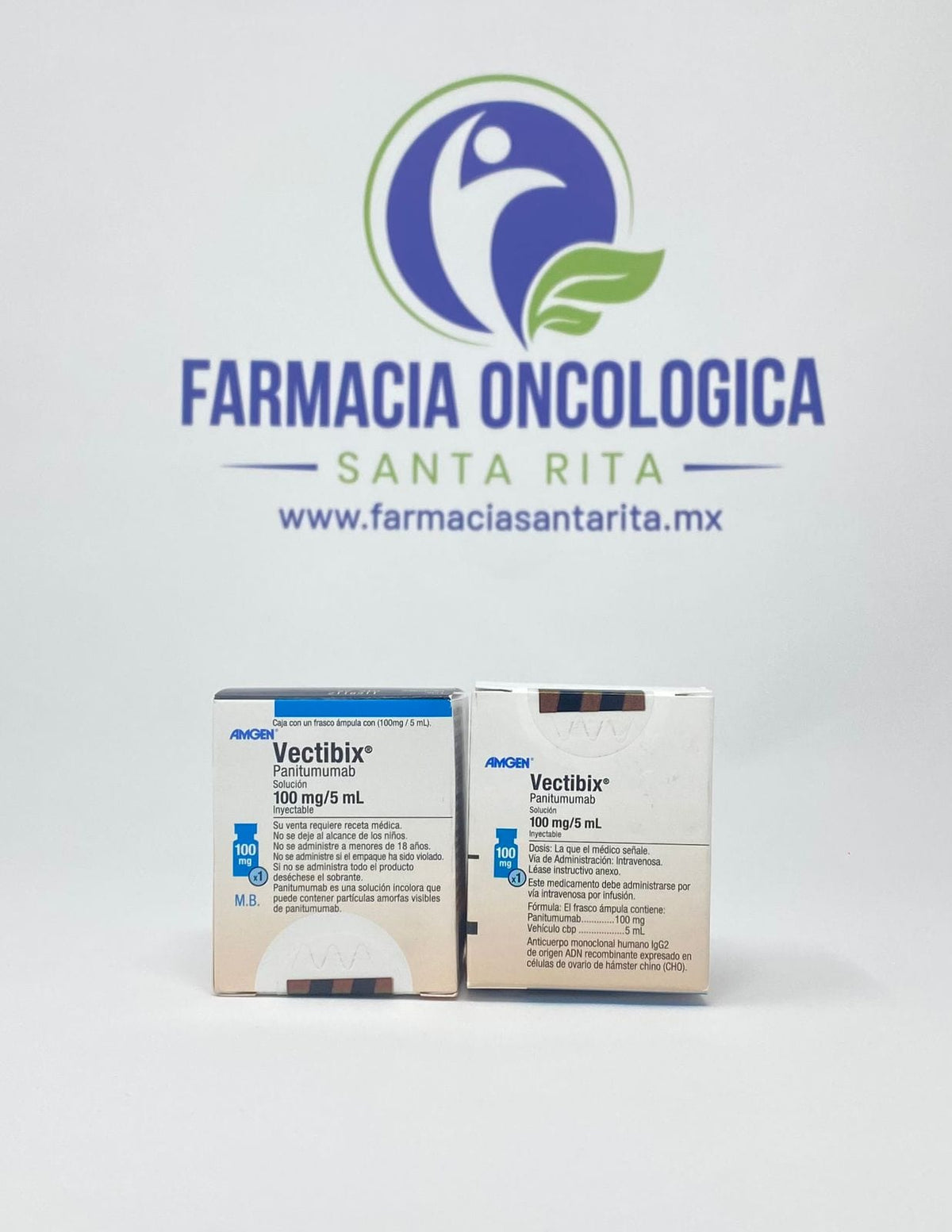 Foto del medicamento Vectibix 100 mg solucion inyectable o Panitumumab 100 mg solucion iny en venta