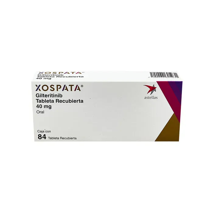 Foto de medicamento Xospata 40mg con 84 tabletas