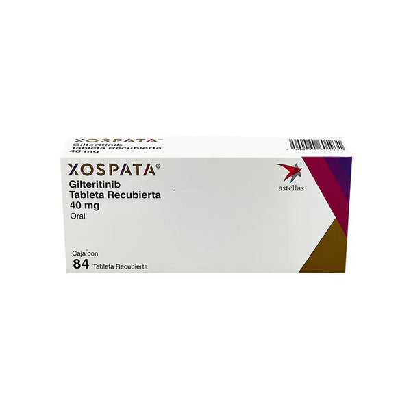 Foto de medicamento Xospata 40mg con 84 tabletas