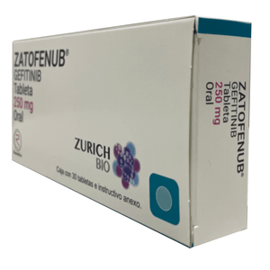 Zatofenub 250mg con 30 tabletas - Gefitinib